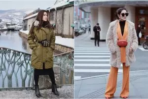 Beda gaya 7 seleb cantik kenakan tas pinggang bermerek sama