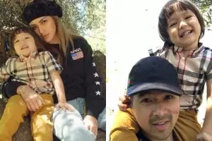 11 Momen hangat Jedar, Erick dan El Barack di Amerika Serikat