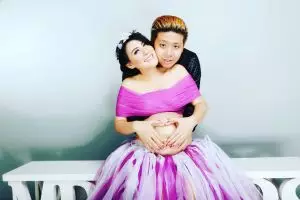 Momen bahagia Rey Utami melahirkan anak pertamanya