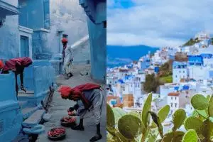 Indahnya 5 kampung biru dari seluruh dunia, salah satunya di Indonesia