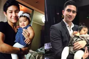 Adu 7 gaya Teuku Rassya vs Verrel Bramasta saat gendong adik ceweknya