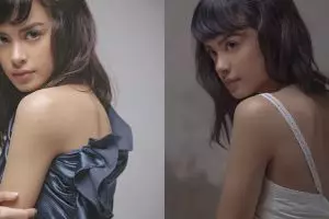 8 Pesona Eva Celia saat pamer pundak, cantiknya bikin geregetan