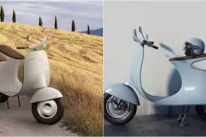 9 Desain baru Vespa matic ini futuristik banget, dijamin pengen punya