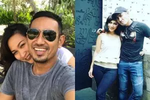 10 Potret kemesraan Rio Febrian dan Sabria Kono yang jarang terekspos