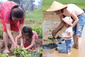 Tak takut kotor & lumpur, ini 7 potret serunya Sarwendah saat berkebun