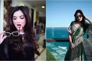 5 Ekspresi seksi Ashanty saat berkacamata, bikin hati berdesir