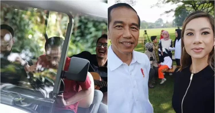 Bikin iri, 5 seleb ini pernah ngevlog bareng Presiden Jokowi