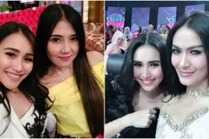 Sering dicibir, 10 pedangdut ini tetap cuek foto bareng Ayu Ting Ting