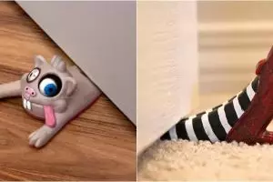 9 Pengganjal pintu ini bentuknya unik abis, jadi pengen punya