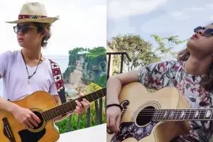Fokus bermusik, ini 10 gaya kece Dul Jaelani memetik gitar