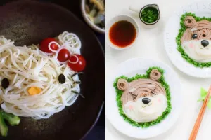 8 Kreasi berbahan mi ini hasilnya imut banget, sayang buat dimakan