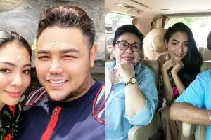 Direstui, ini 7 momen hangat Faye Malisorn dan orangtua Ivan Gunawan