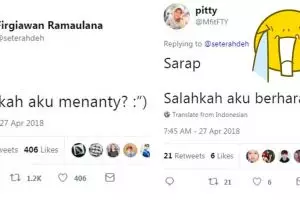 10 Cuitan singkat 'dilemanya jomblo' ini bikin ketawa miris