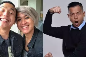 Unggah foto lawas, baju istri Ernest Prakasa bikin salah fokus