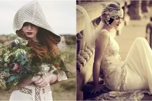 10 Transformasi gaya gaun pernikahan dari era ke era, suka yang mana?