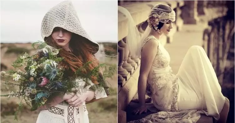 10 Transformasi gaya gaun pernikahan dari era ke era, suka yang mana?