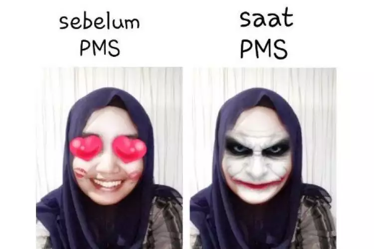 10 Meme 'cewek PMS mah gitu' ini bikin cowok siap-siap tersenyum kecut