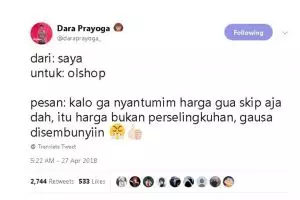 7 Pesan lucu netizen untuk penjual online shop, kocaknya minta ampun 