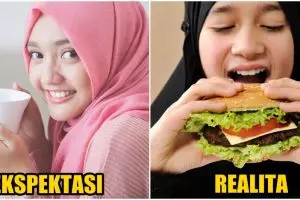 7 Ekspektasi vs realita ini sentil kebiasaanmu saat Ramadan
