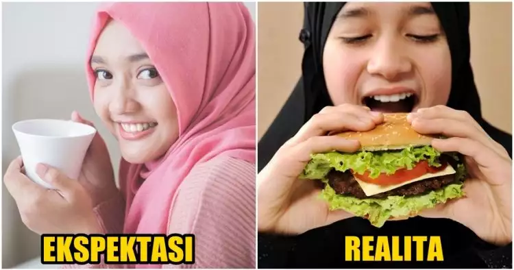 7 Ekspektasi vs realita ini sentil kebiasaanmu saat Ramadan