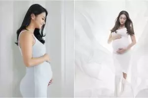 Pesona 8 seleb pakai baju ketat saat hamil, layak disebut bumil seksi