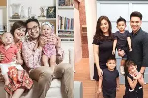 Melahirkan anak pertama, 8 seleb ini dikaruniai bayi kembar