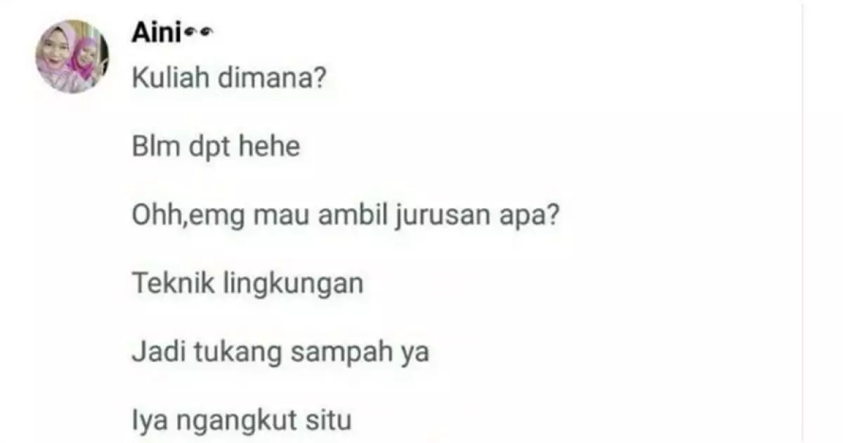 9 Obrolan 'kuliah di mana, jurusan apa' ini kocaknya bikin tepuk jidat