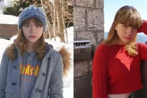 10 Gaya Cassandra Lee dengan gaya rambut blonde, memesona maksimal