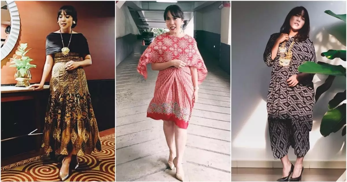 Biasa kocak, 10 gaya Fitrop berbalut kain etnik ini elegan banget