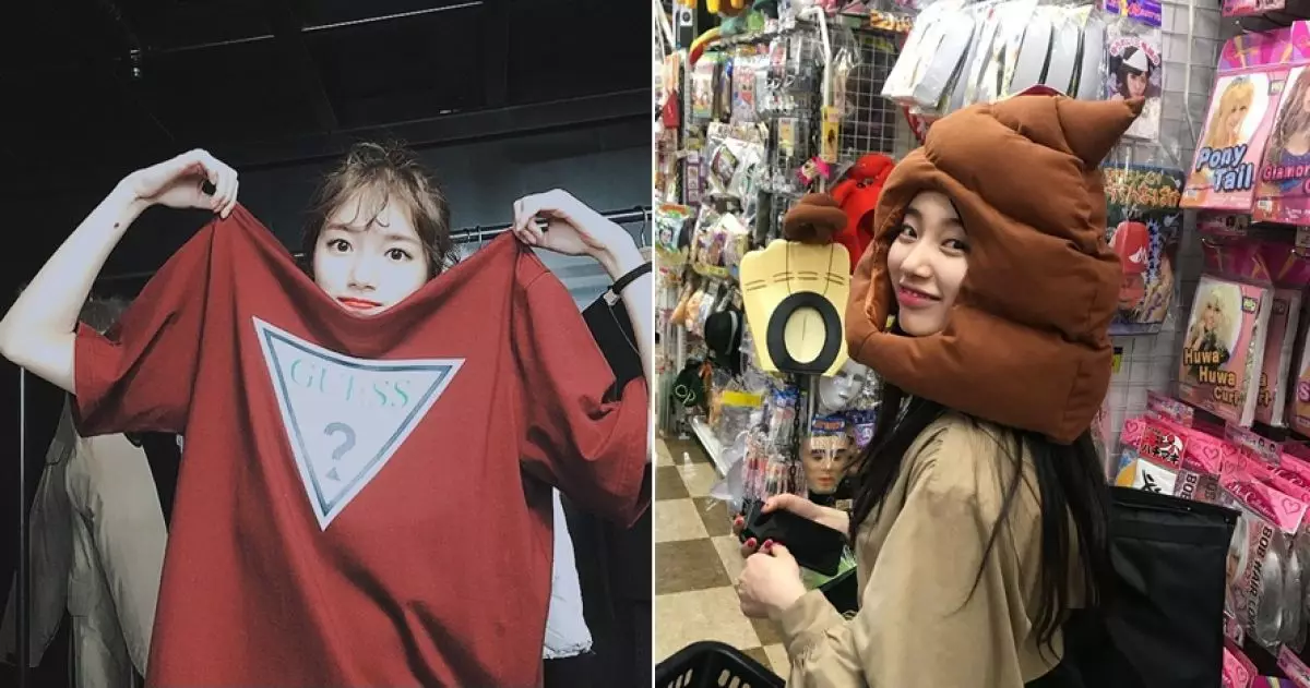 10 Potret ini bukti Bae Suzy tetap cantik memesona dalam pose konyol