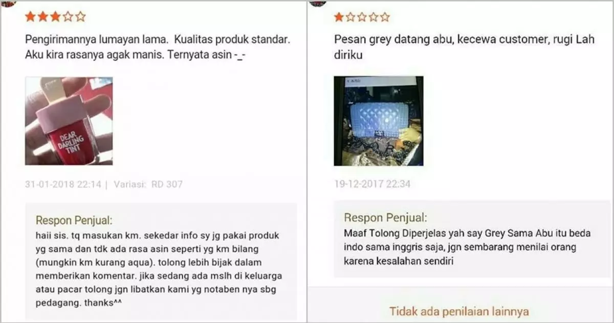10 Testimoni kocak pembeli online soal produk cewek ini bikin KZL