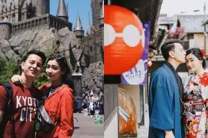 9 Momen Billy Davidson dan pacar saat traveling ke Jepang, so sweet