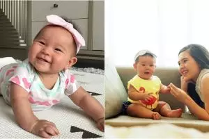 9 Potret Aurora Jensen Purnama, anak Olivia Jensen imutnya kebangetan