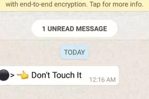 WhatsApp ngehang gara-gara tombol hitam, begini lho penjelasannya