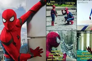 4 Komik strip absurd rumah tangga Spiderman ini bikin tepuk jidat