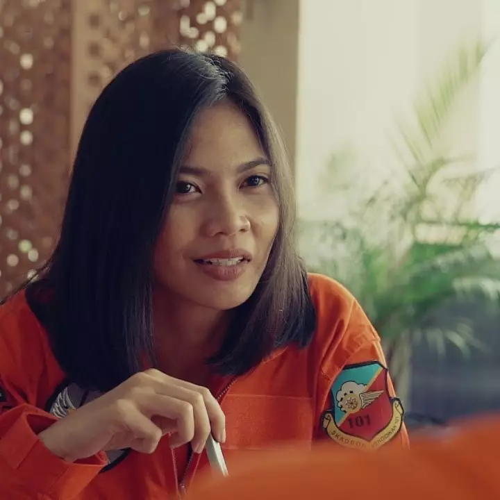 Antimainstream, pilot TNI AU ini dapat kejutan sertijab film pendek