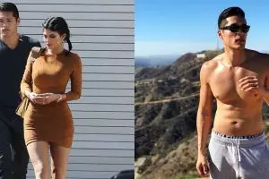 10 Potret Tim Chung, bodyguard Kylie Jenner yang bikin cewek meleleh