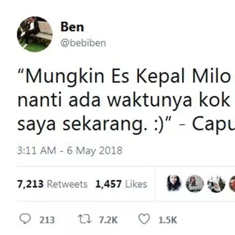 10 Jeritan kocak 'mantan' minuman hits jadul ini nampol abis