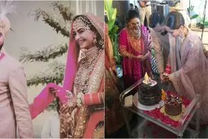 10 Foto pernikahan Sonam Kapoor dan Anand Ahuja, romantis abis