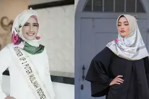 10 Potret cantik Hanifah, gadis Indonesia juara 2 Putri Muslimah Asia