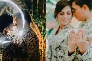 8 Potret lamaran Rizal Armada & kekasih, kental dengan nuansa Jawa