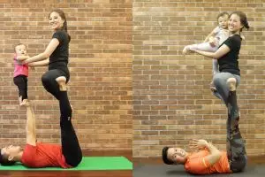 7 Momen kekompakan Sarwendah dan putrinya yoga bareng, gemesin banget