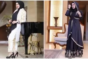 10 Gaya OOTD Sarita Abdul, ibunda Shafa Harris yang gaul abis