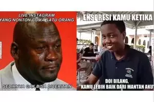 10 Meme 'ekspresi wajah' ini bikin kamu tersenyum tipis