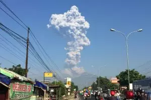 Begini potret kondisi terkini puncak Merapi pascameletus