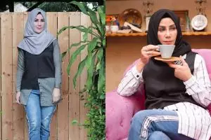 Usia kepala lima, ini 10 bukti gaya OOTD Amy Qanita masih bak ABG
