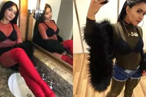 Gaya 4 seleb saat pakai model baju bra di luar, bikin gagal fokus