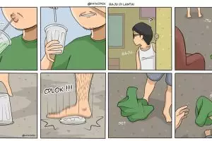 10 Komik 'kehidupan masa kecil' ini liku-likunya bikin ngakak salto