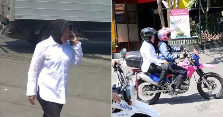 6 Aksi Wali Kota Risma patroli naik motor pantau keamanan usai teror 