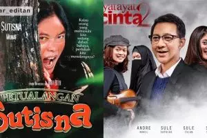 Editan wajah Sule di 11 poster film terkenal ini lucu-lucu ngeselin